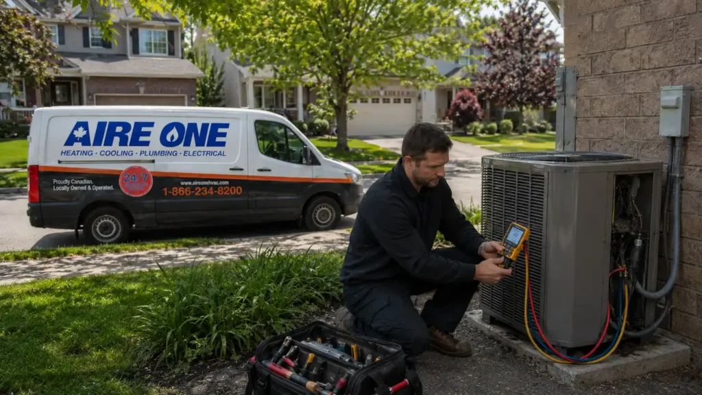 AC Short Cycling Repair by Aire One KW